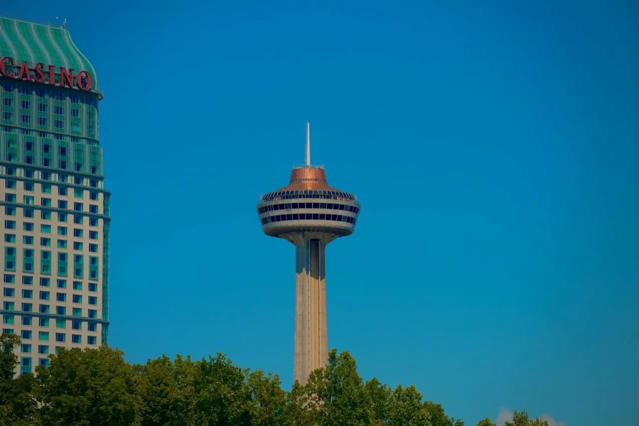 Niagara Falls, Ontario Skylon Tower and casino district